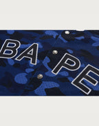 COLOR CAMO MESH WARM UP RELAXED FIT SHIRT MENS