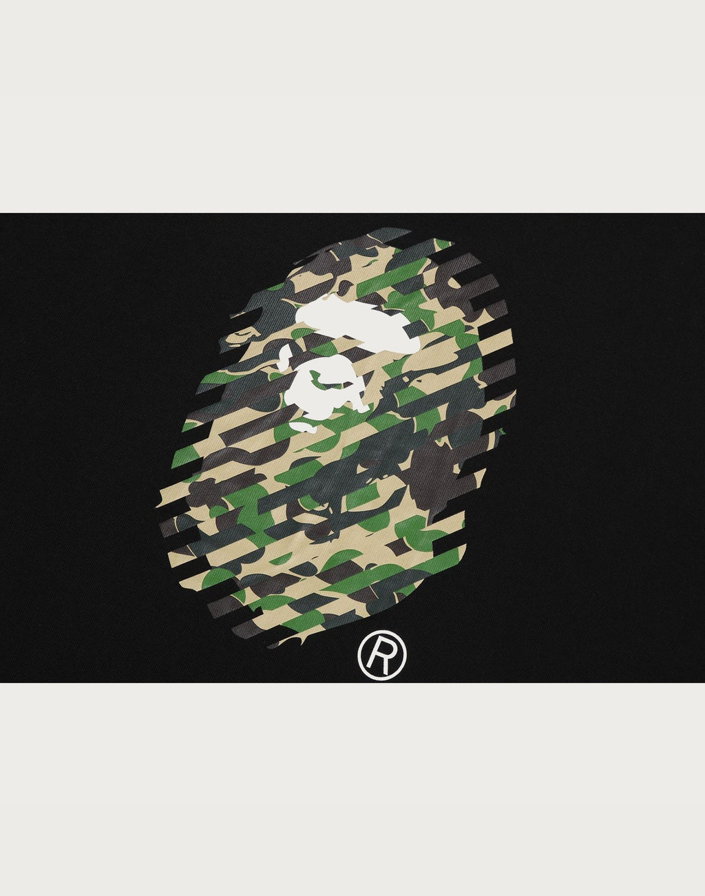 ABC CAMO APE HEAD RELAXED FIT CREWNECK SWEATSHIRT MENS