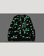 CITY CAMO PAINTING CREWNECK SWEATSHIRT MENS