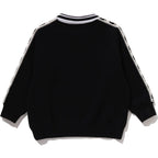 BAPE TAPE RELAXED FIT CREWNECK SWEATSHIRT KIDS