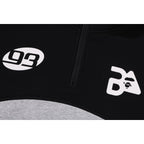 BAPE RELAXED FIT HALF ZIP SWEATSHIRT KIDS