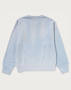 VINTAGE WASHED COLLEGE CREWNECK SWEATSHIRT LADIES
