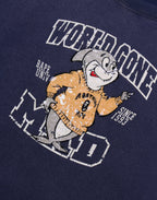 WGM BEAST COLLEGE RELAXED FIT CREWNECK SWEATSHIRT MENS