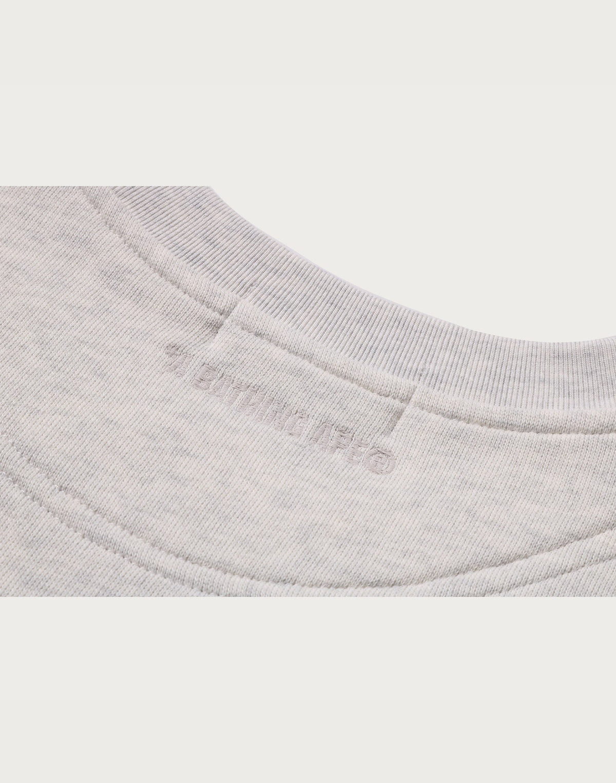 ONE POINT CREWNECK SWEATSHIRT MENS