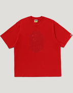 BAPE US BLACK FRIDAY METALLIC APE HEAD RELAXED FIT TEE MENS