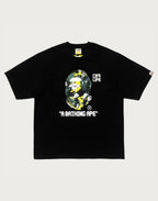 BAPE X CR7 LIFE GRAPHIC A BATHING APE RELAXED FIT TEE #1 MENS