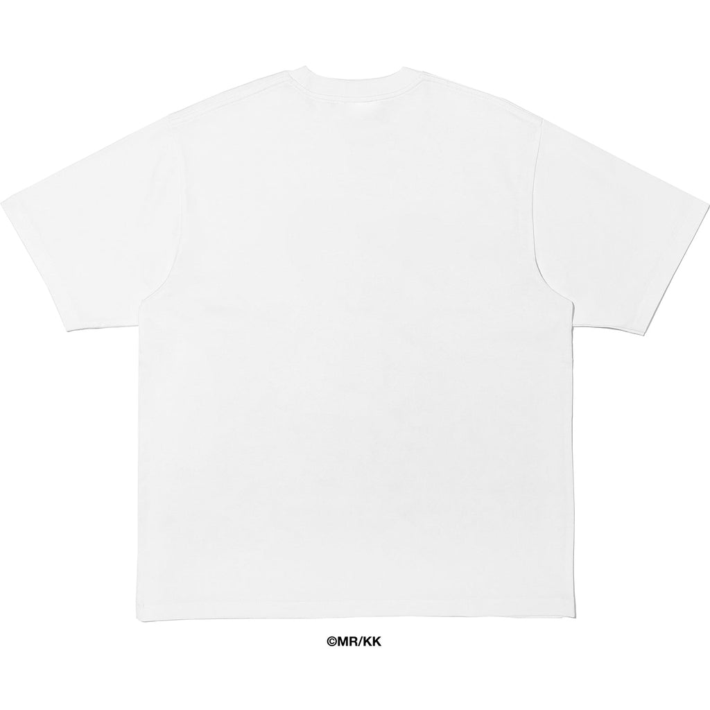 BAPE X MR. COLLEGE RELAXED FIT TEE MENS