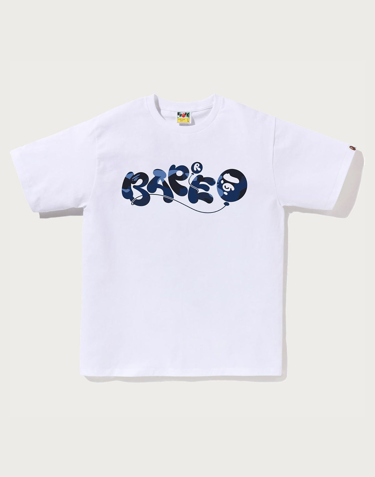 COLOR CAMO BAPE BALLOON TEE MENS