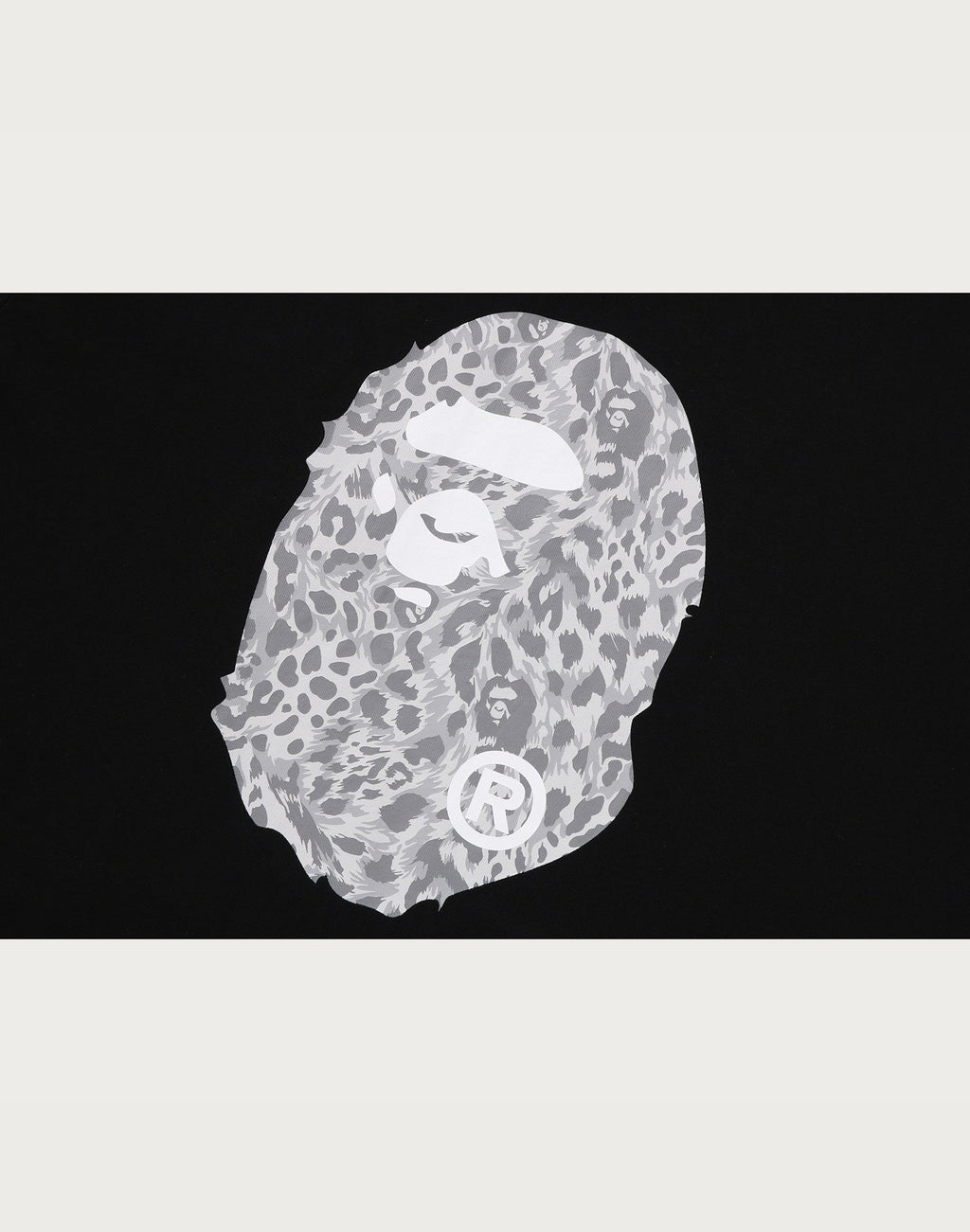 WILD LEOPARD PATTERN APE HEAD RELAXED FIT TEE MENS