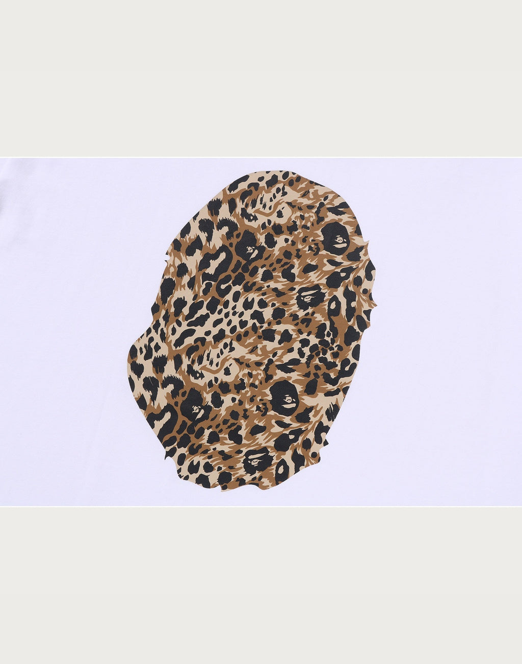 WILD LEOPARD PATTERN APE HEAD RELAXED FIT TEE MENS
