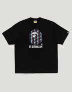 APE HEAD PATTERN BY BATHING APE RELAXED FIT TEE MENS