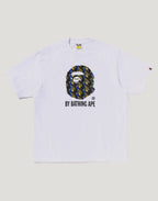 APE HEAD PATTERN BY BATHING APE RELAXED FIT TEE MENS
