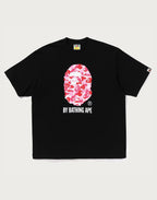 ABC DOT CAMO BY BATHING APE RELAXED FIT TEE MENS