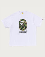 ABC DOT CAMO BY BATHING APE RELAXED FIT TEE MENS