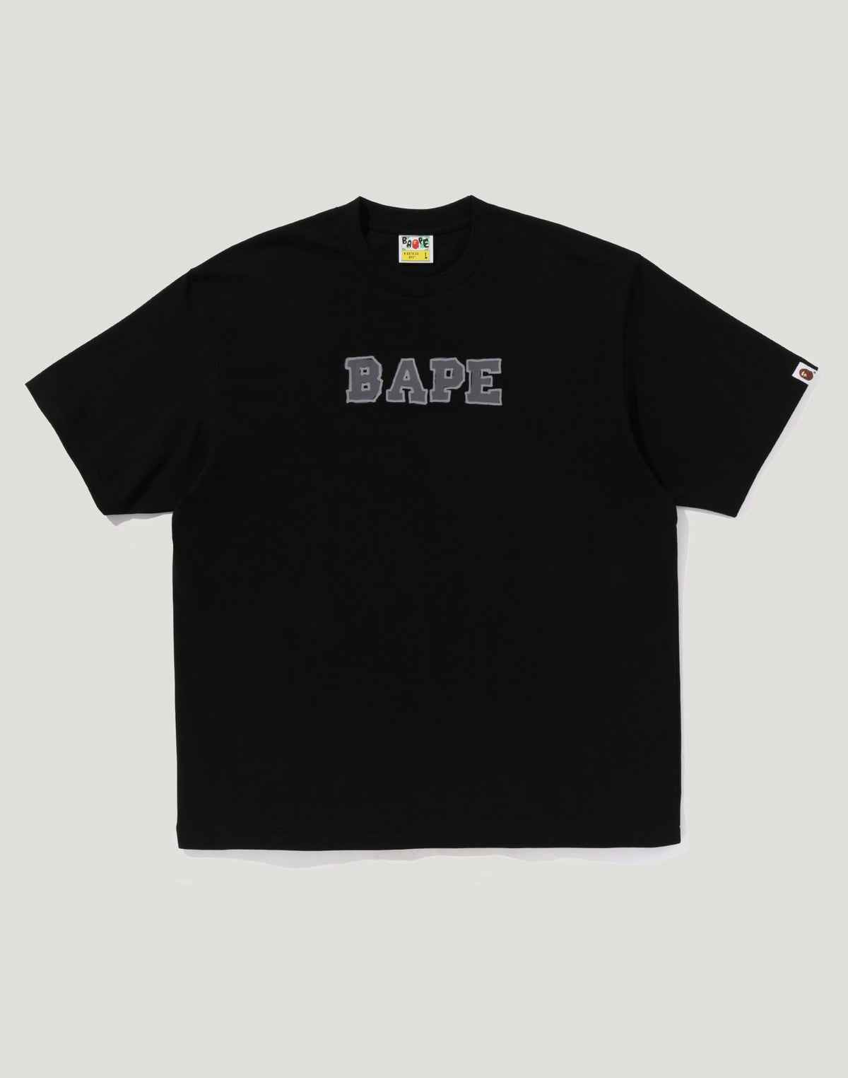 HAND DRAW BAPE LOGO RELAXED FIT TEE MENS