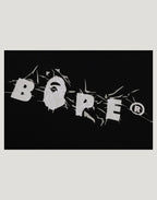WRINKLE BAPE LOGO RELAXED FIT TEE MENS