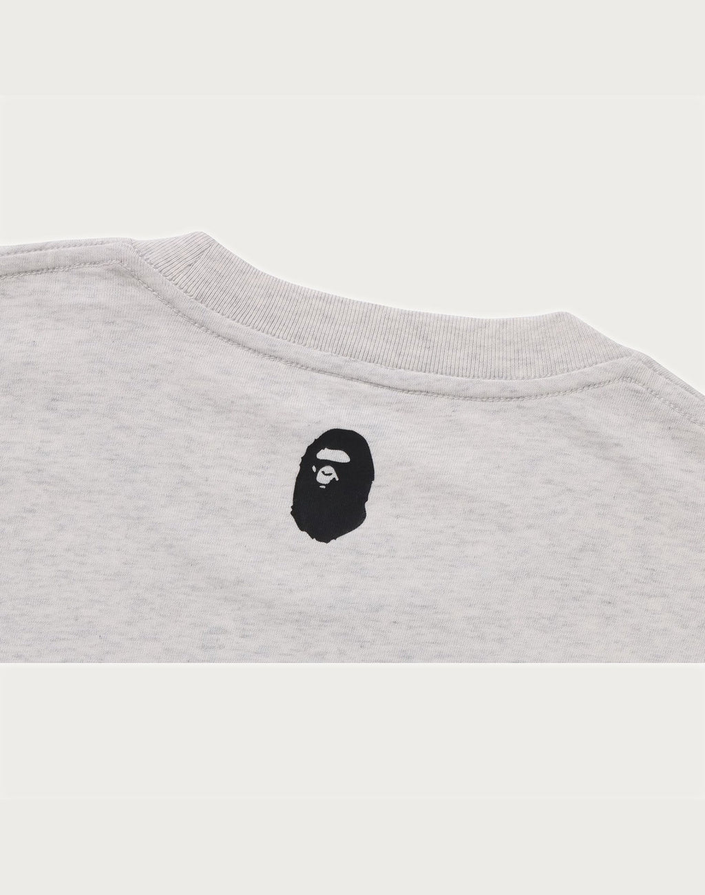 A BATHING APE LOGO RELAXED FIT TEE MENS