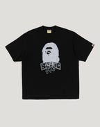 HAND DRAWN APE HEAD RELAXED FIT TEE MENS