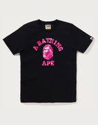 COLOR CAMO COLLEGE TEE LADIES