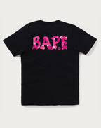 COLOR CAMO BAPE LOGO TEE LADIES