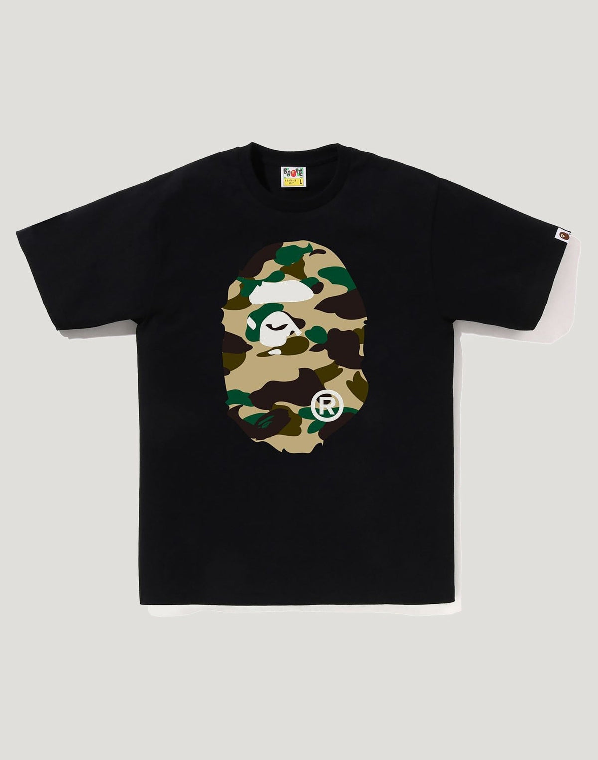 1ST CAMO BIG APE HEAD TEE MENS
