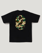 1ST CAMO BIG APE HEAD TEE MENS