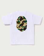 1ST CAMO BIG APE HEAD TEE MENS
