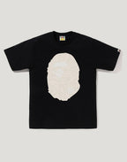 LINE CAMO BIG APE HEAD TEE MENS