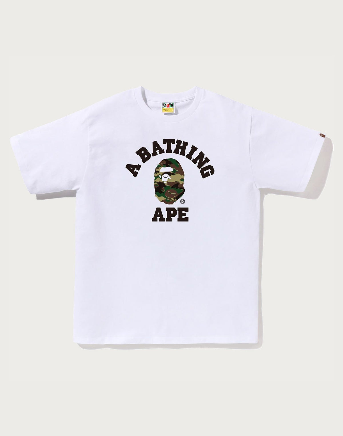 GLITCH WOODLAND CAMO COLLEGE TEE MENS