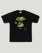 MULTI PIXEL CAMO MAD APE FACE TEE MENS