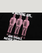 SHARK SEIJIN A BATHING APE LOGO TEE MENS