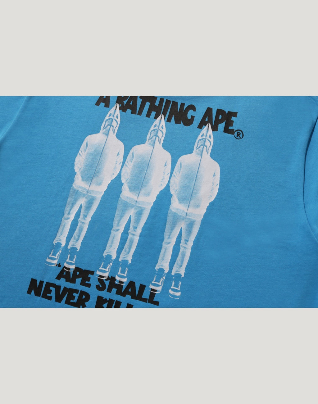 SHARK SEIJIN A BATHING APE LOGO TEE MENS