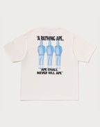 SHARK SEIJIN A BATHING APE LOGO TEE MENS