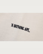 SHARK SEIJIN A BATHING APE LOGO TEE MENS