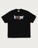 GRAFFITI BAPE LOGO RELAXED FIT TEE TEE MENS