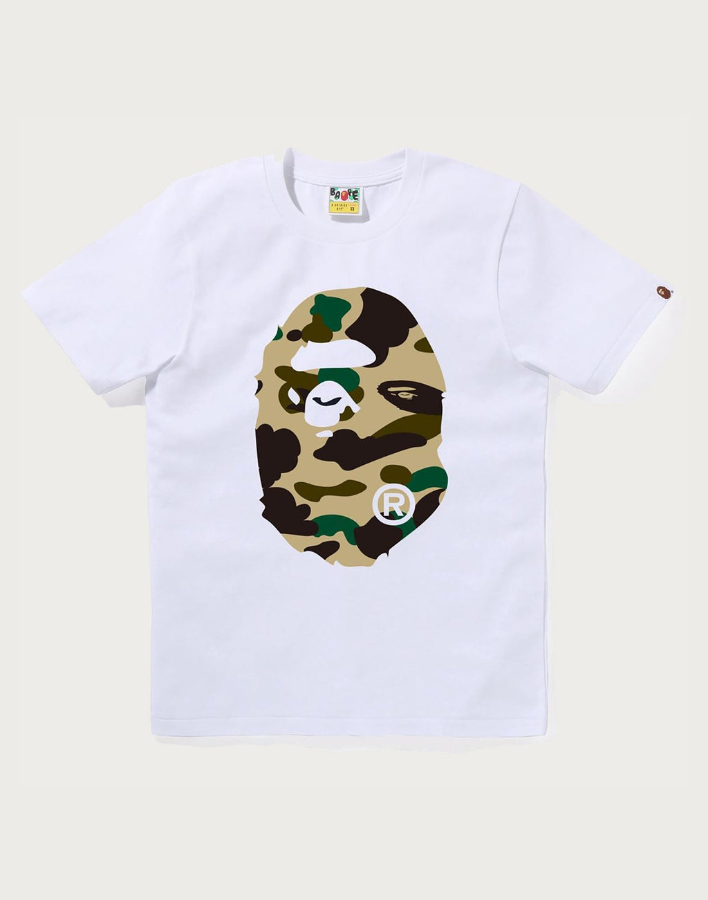 1ST CAMO BIG APE HEAD TEE LADIES