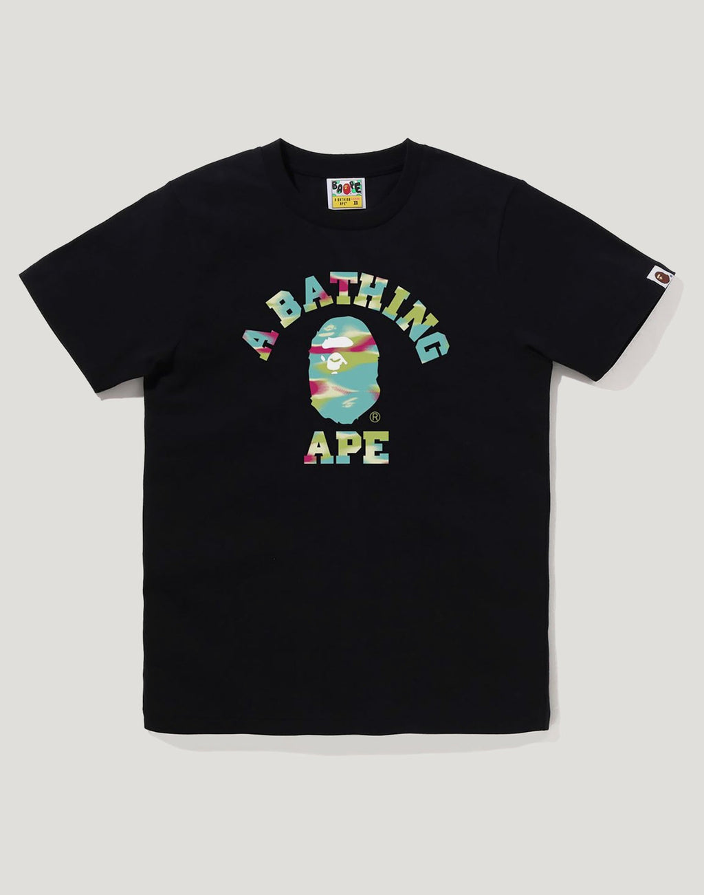 SCREEN CAMO COLLEGE TEE LADIES