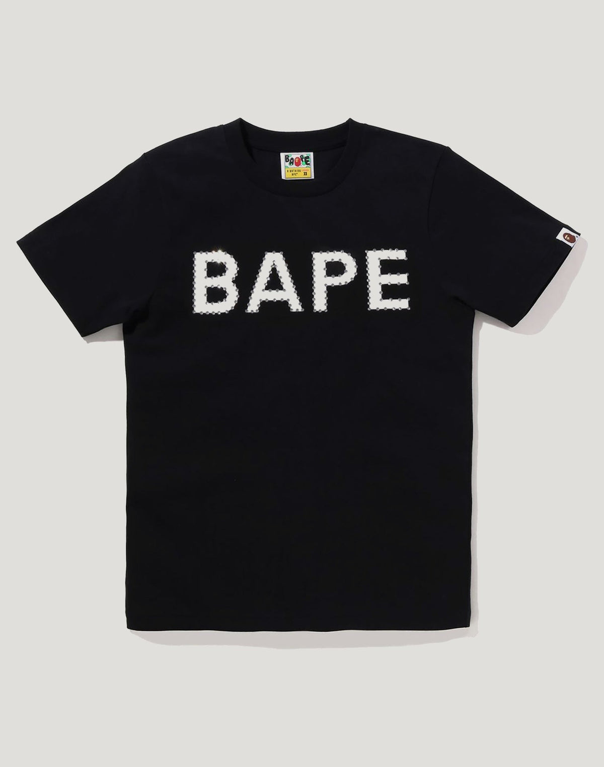 CRYSTAL STONE BAPE LOGO TEE LADIES