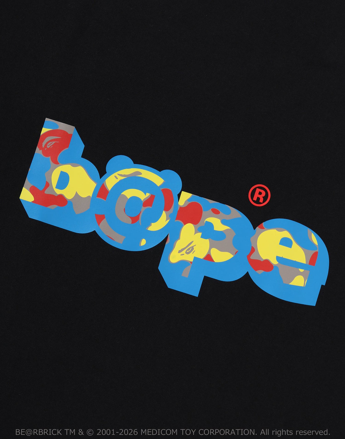 BAPE X MEDICOM TOY 30TH ANNIV. BAPE TEE MENS