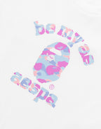 BAPE X AESPA COLLEGE RELAXED FIT TEE MENS