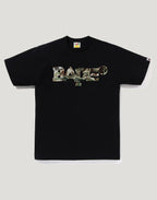 HYBRID CAMO MIXED BAPE LOGO TEE MENS