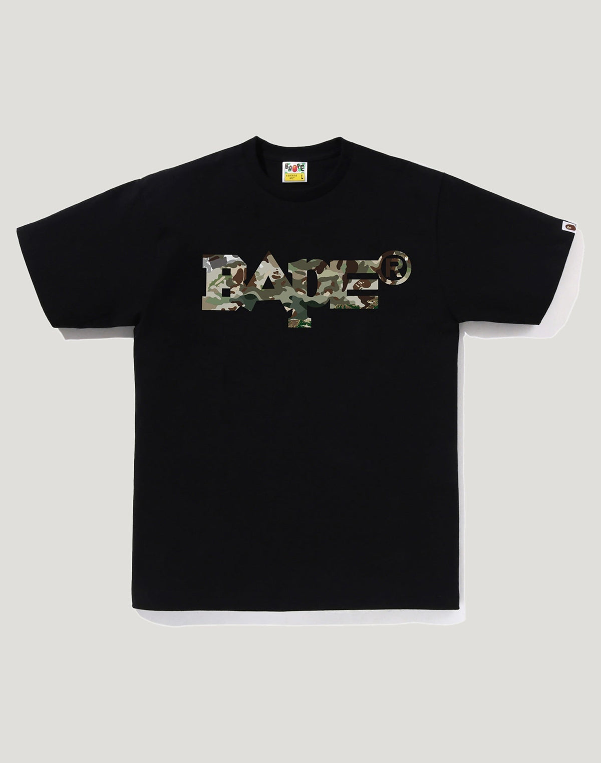 HYBRID CAMO MIXED BAPE LOGO TEE MENS