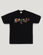 HYBRID CAMO MIXED BAPE LOGO TEE MENS