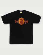BAPE OLD ENGLISH LOGO TEE MENS