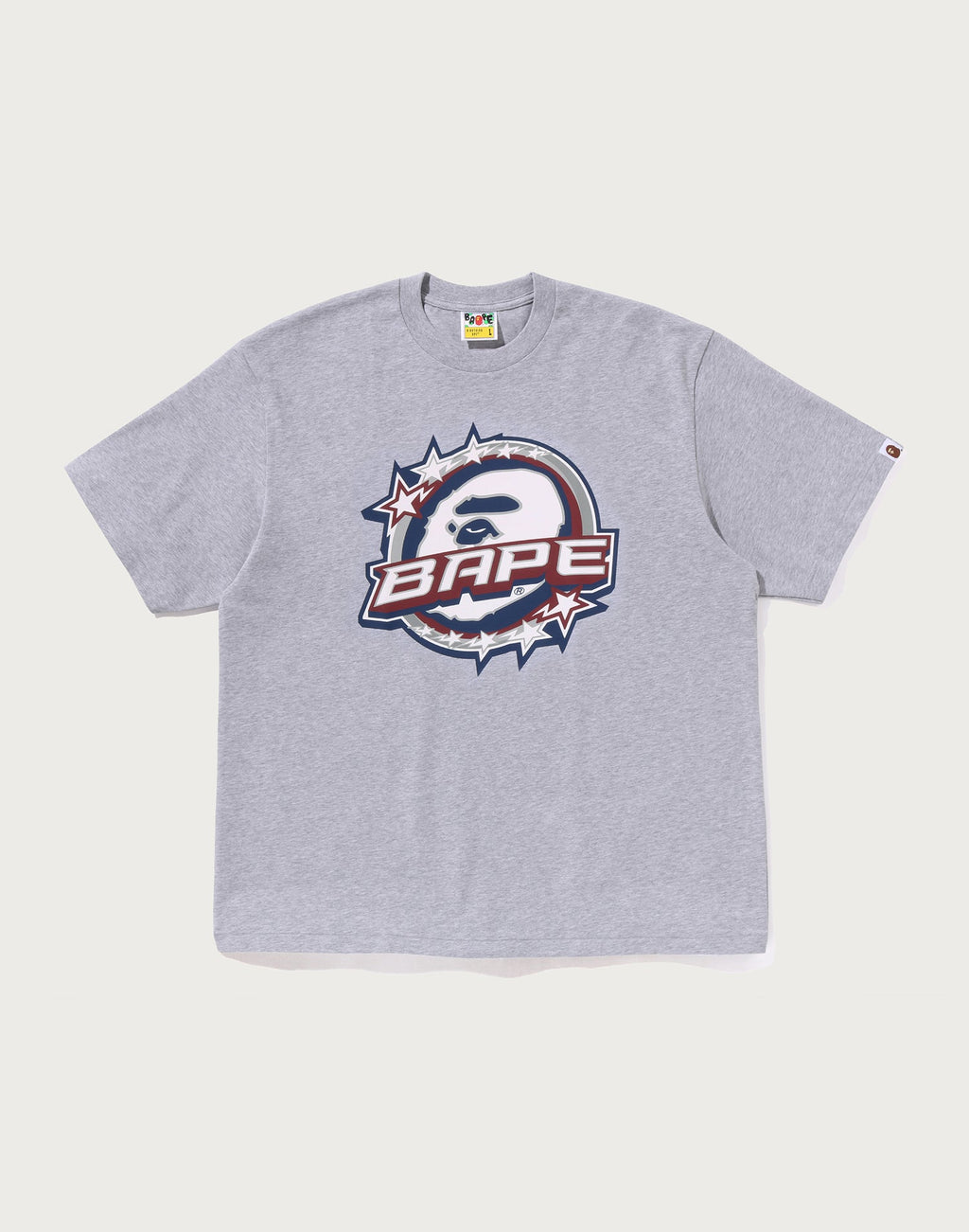 BAPE TWIN STA LOGO RELAXED FIT TEE MENS