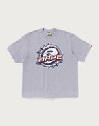 BAPE TWIN STA LOGO RELAXED FIT TEE MENS