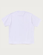 BAPE MOTTO LOGO RELAXED FIT TEE MENS