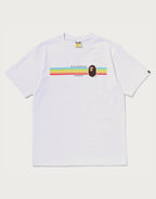 APE HEAD RAINBOW TEE MENS
