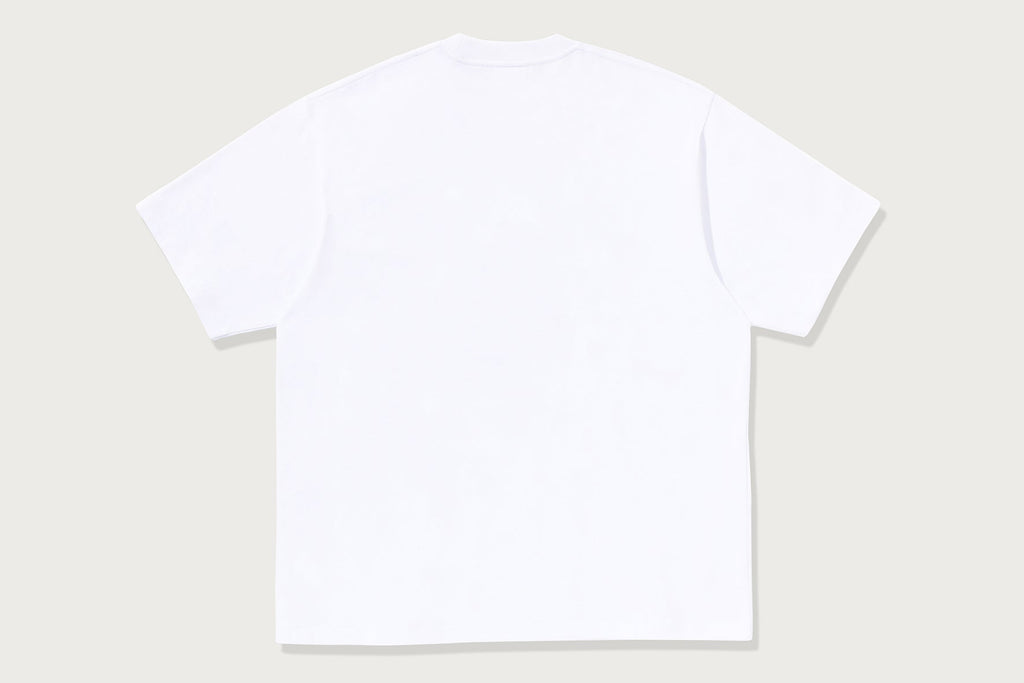 BAPE STICKER COLLEGE RELAXED FIT TEE MENS