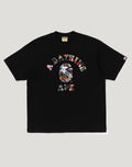 HYBRID CAMO COLLEGE RELAXED FIT TEE MENS